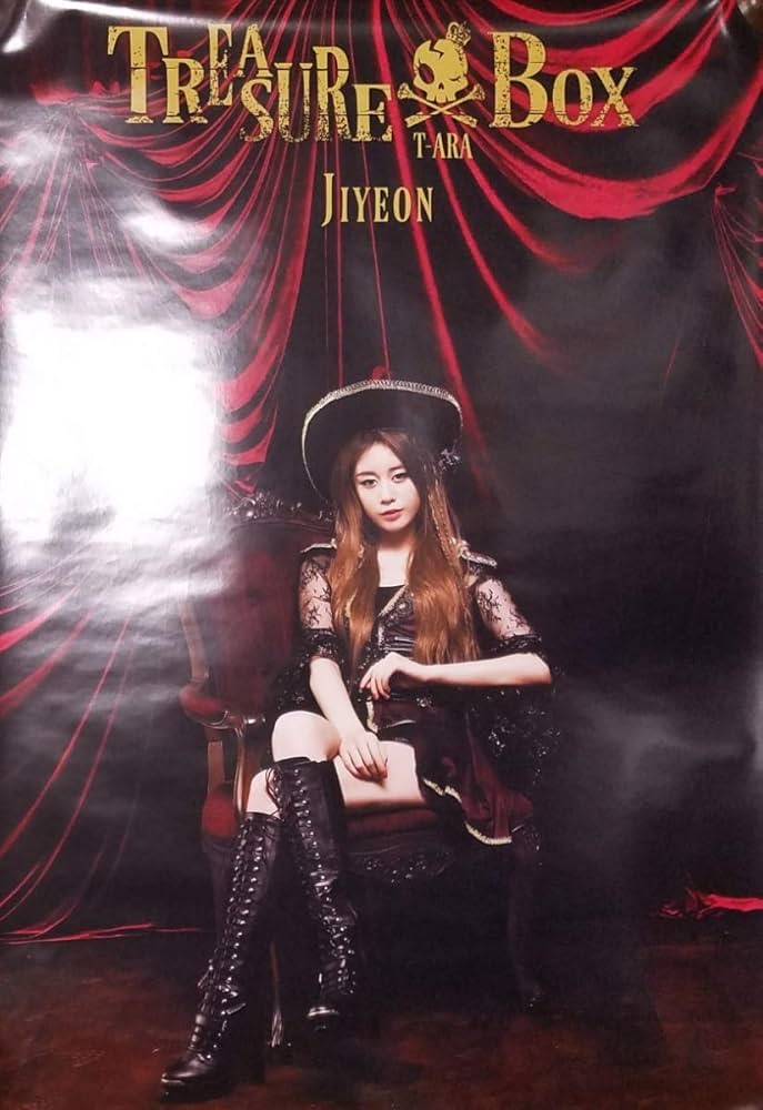 T-ARA ジヨン jiyeon サイン入りソロポスター