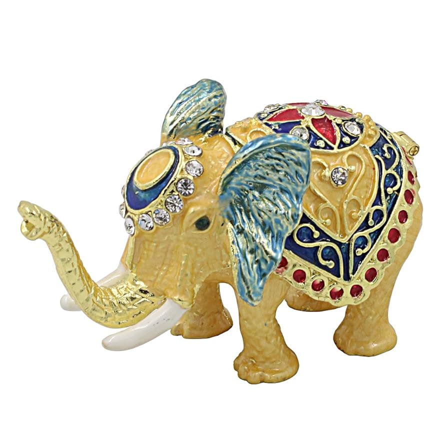 RAJA Hand CraftedSTONE 'N STRING 象置物 宝飾品 RAJA Hand