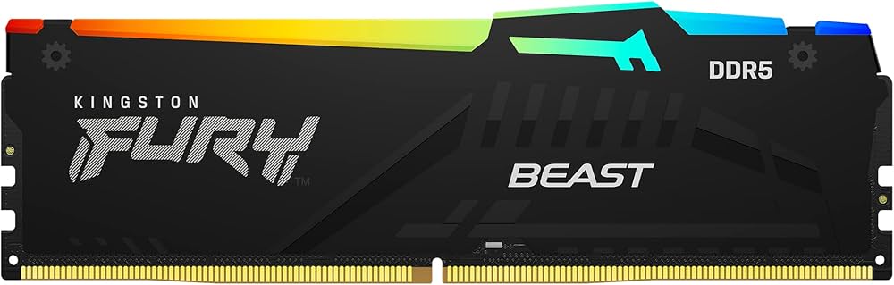 Amazon | Kingston FURY Beast Black RGB 32GB 6000MT/s DDR5 CL40