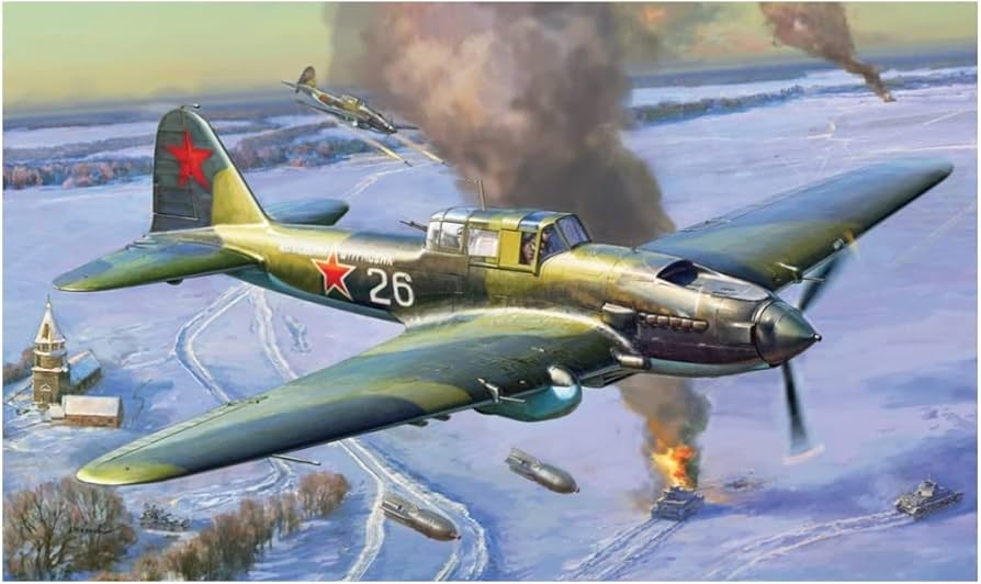 zvezda ズベズダ 1/48 IL-2 シュトルモヴィーク zvezda ズベズダ 1/48