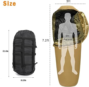 Amazon.co.jp: MT Army ミリタリーモジュラー寝袋システム マルチ
