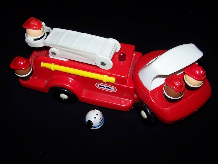 Amazon.com: Little Tikes Toddle Tots 消防車: 玩具和遊戲