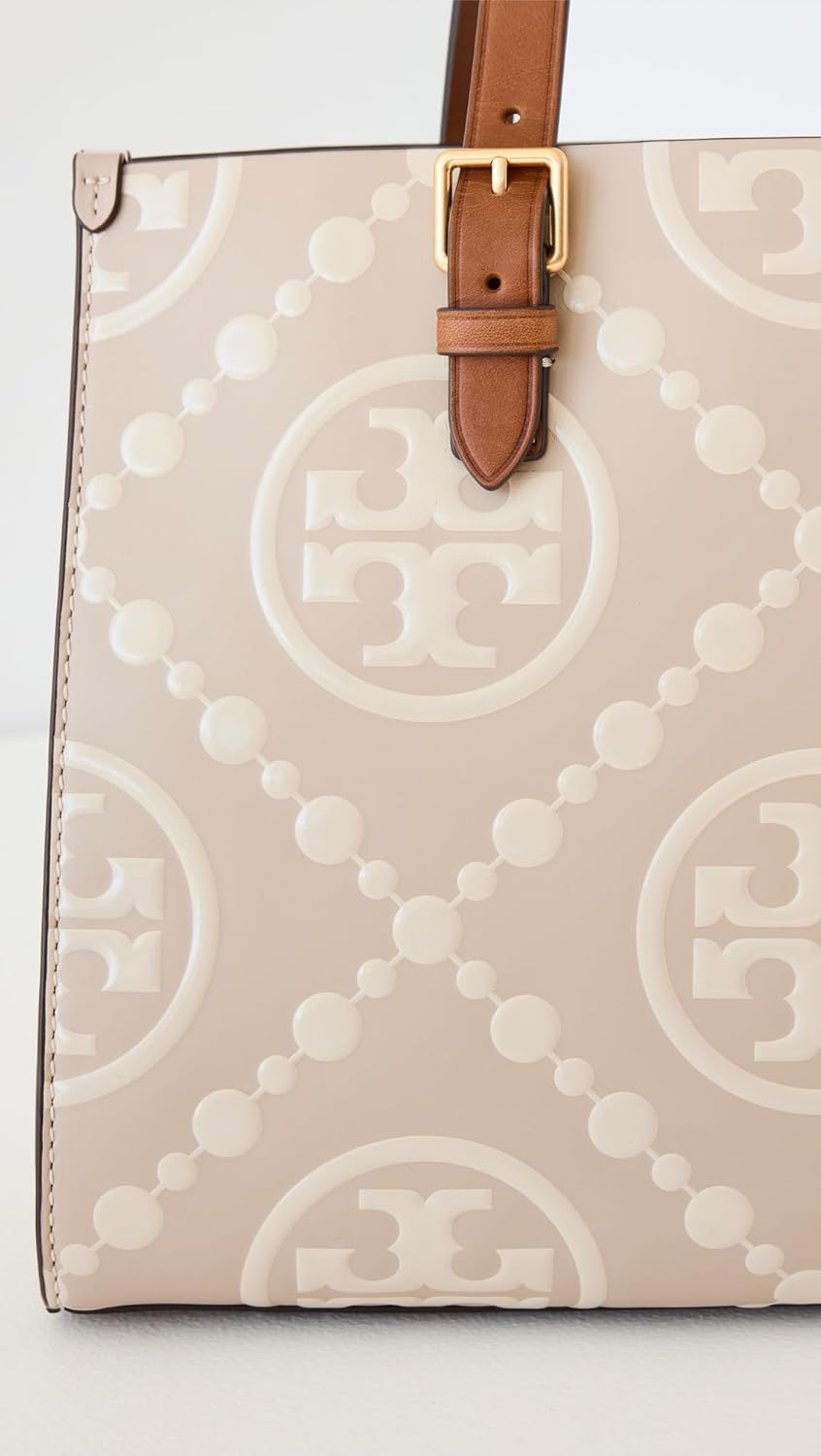 Amazon | Tory Burch レディース T モノグラム コントラスト エンボス