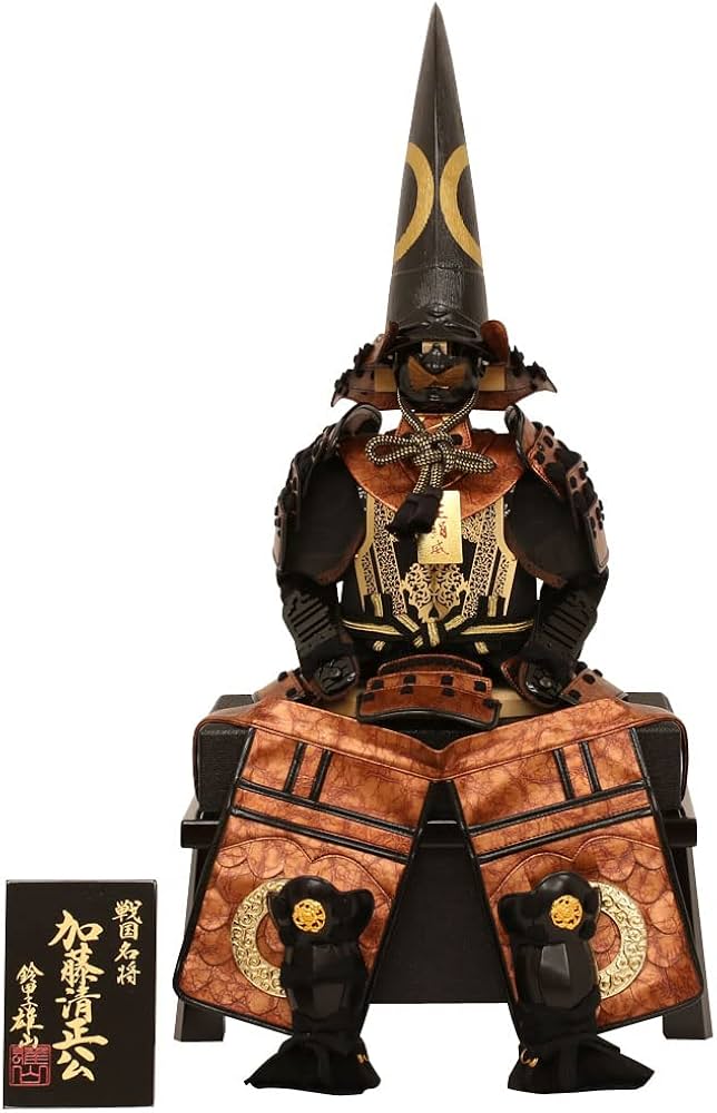 Amazon | 人形工房天祥 五月人形 鎧飾り 武将鎧 加藤清正公之鎧 鈴