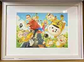 おじさまと猫桜井海先生描き下ろしイラスト複製原画※現存2点のうち1点