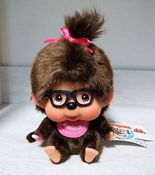 Amazon.co.jp: 顔デカ モンチッチ 座り メガネ 香港限定 3体セット