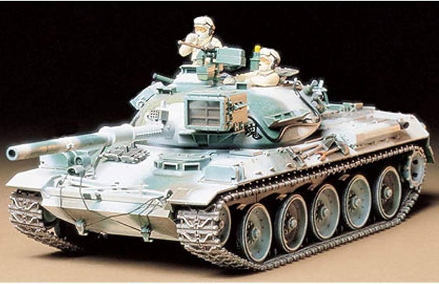 タミヤ 1/35 陸上自衛隊 74式戦車 リモコンタンク 未組立 プラモデル