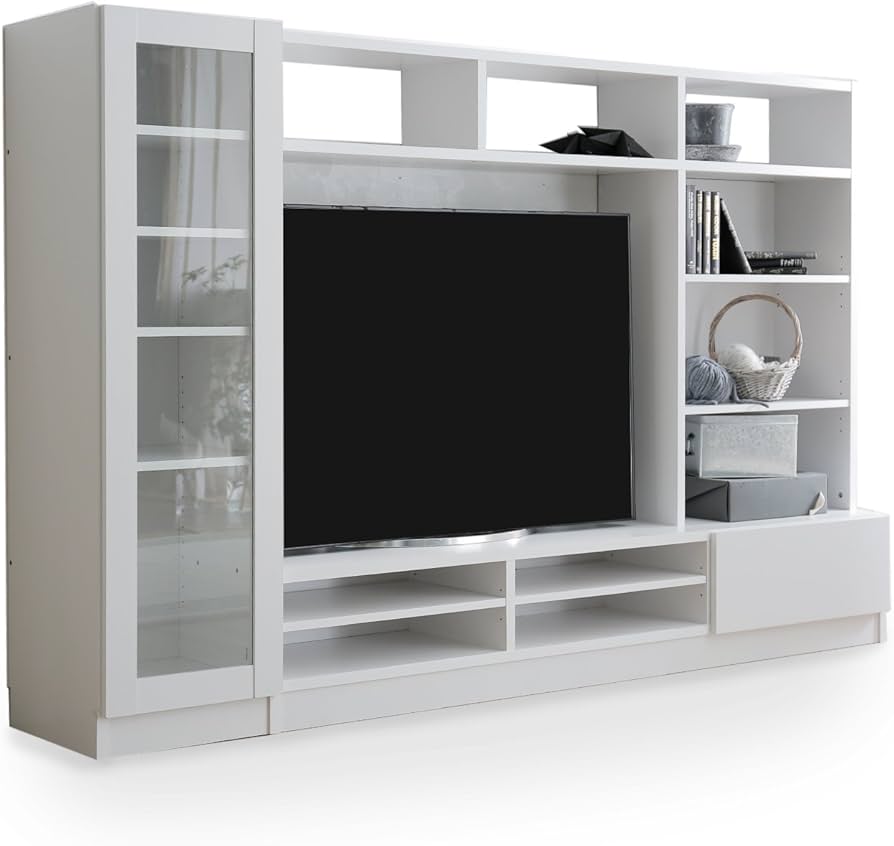Amazon｜LOWYA ロウヤ TVボード 壁面 テレビ台 テレビボード 壁面