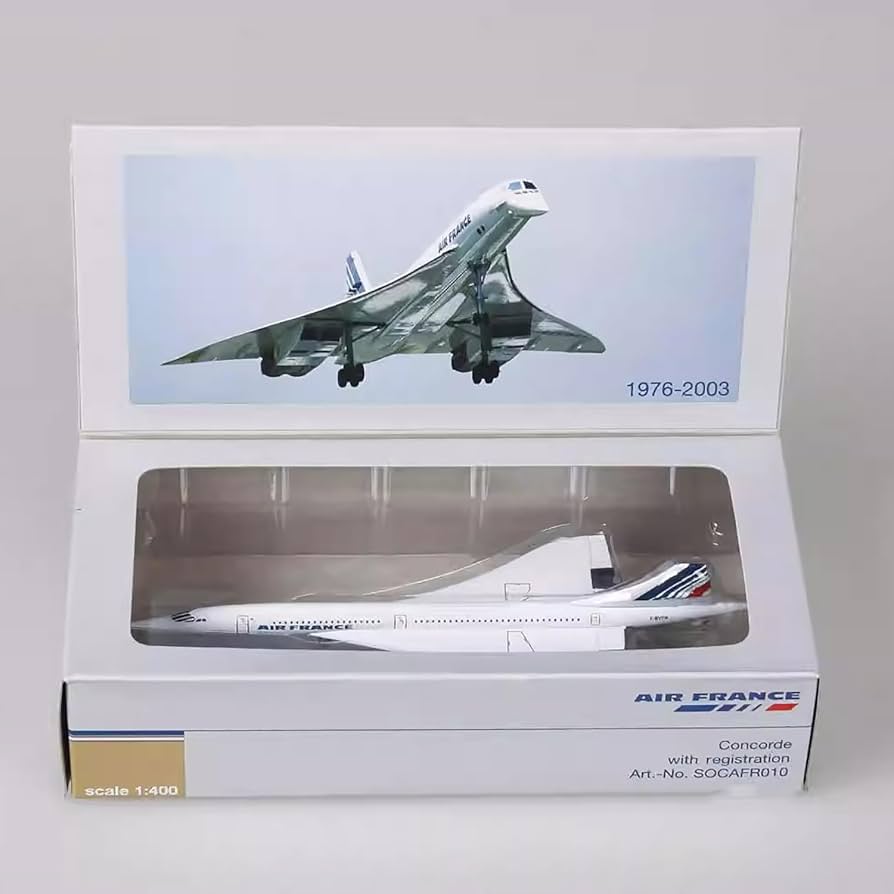 Amazon.co.jp: AZIZAT 1/400エールフランスコンコルド航空機モデル