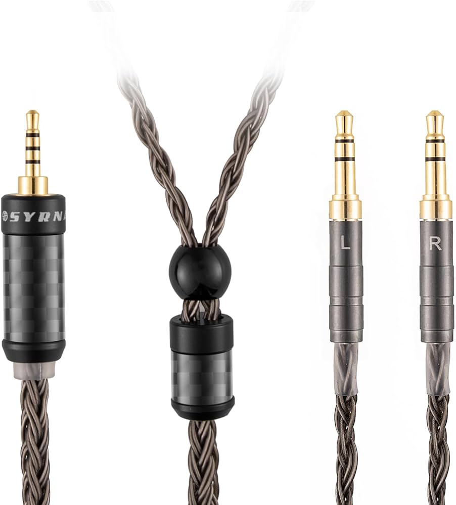 Amazon.com: SYRNARN 2.5mm Balanced Headphone Cable Compatible with