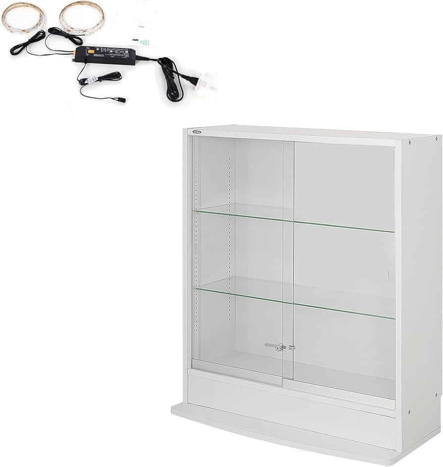 Amazon.co.jp: (JAJAN)[ 鍵付きコレクションケース ]フィギュアラック