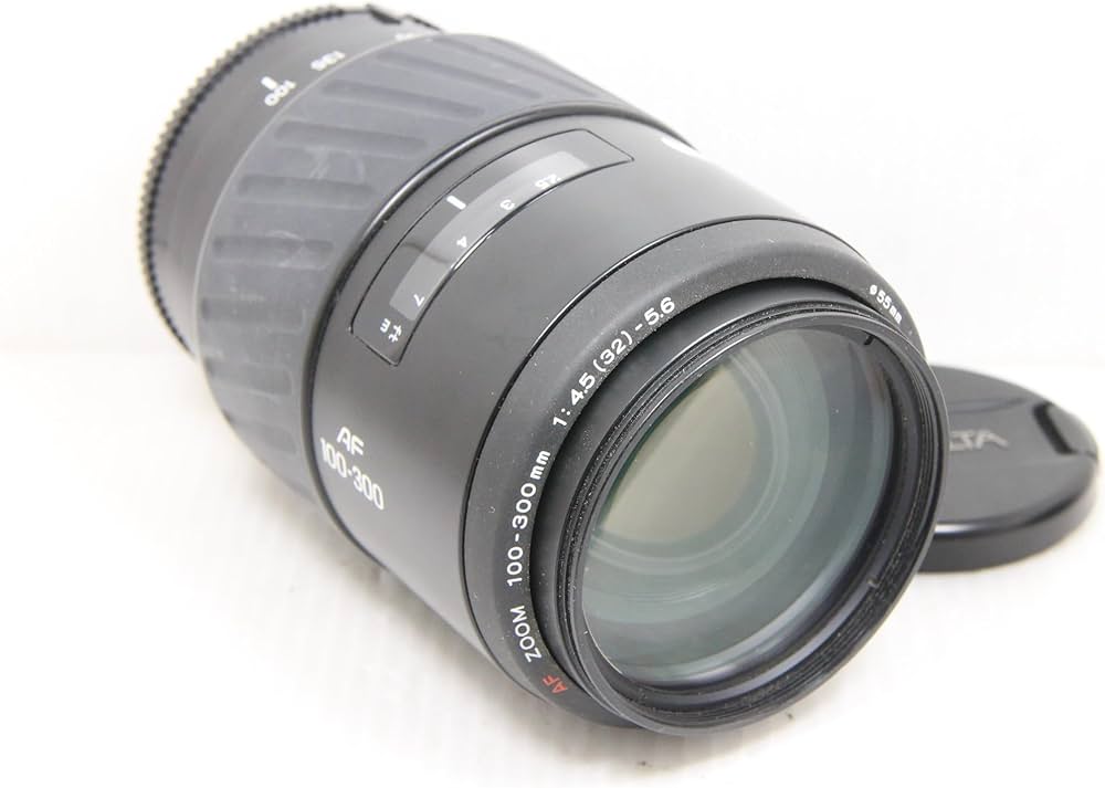 カメラレンズ ミノルタ MINOLTA 100mm 100〜300 3点セット カメラ