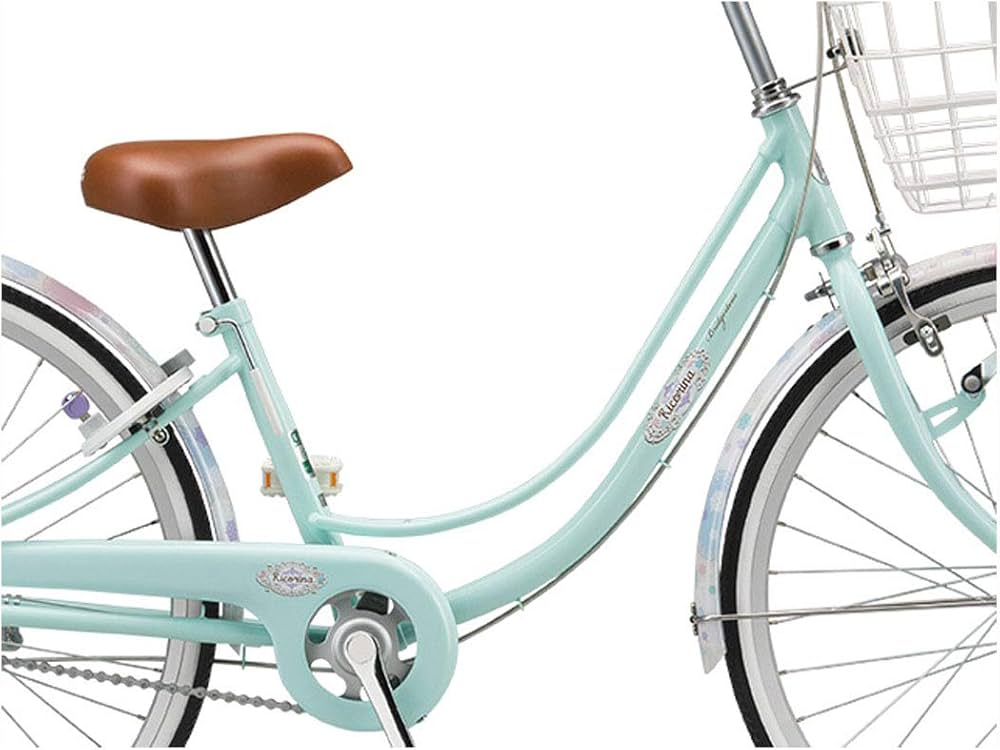 美品！ bridgestone Ricorina 24インチ 自転車 女の子 変速無し カゴ