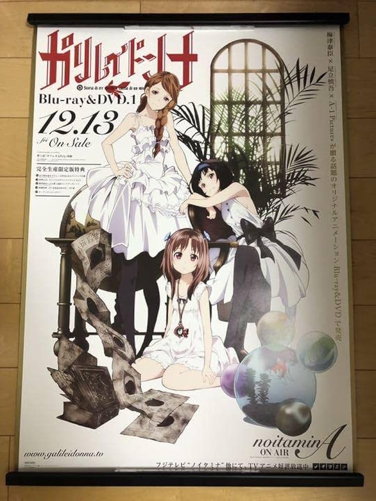 Amazon.co.jp: ガリレイドンナ ノイタミナ B2 ポスター ① : おもちゃ