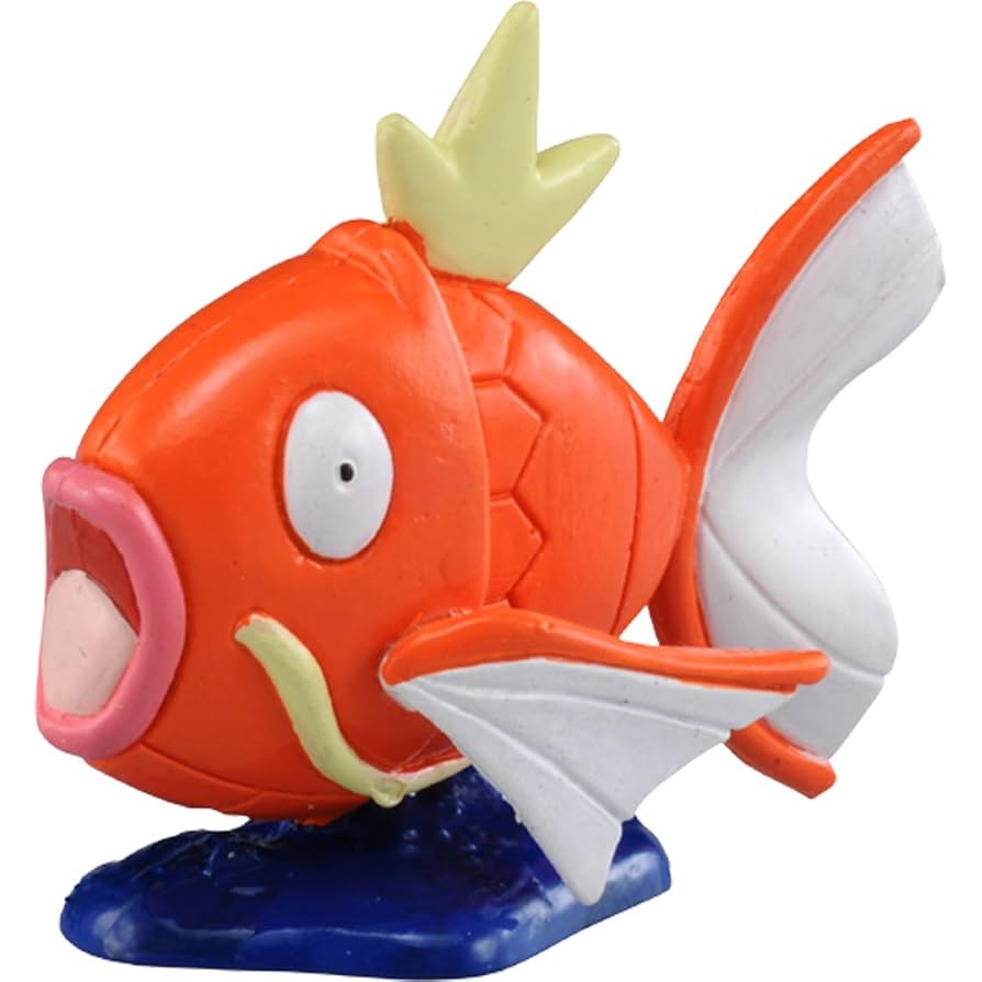 初代 ポケモン トレーナー 図鑑 つりざお コイキング フィギュア
