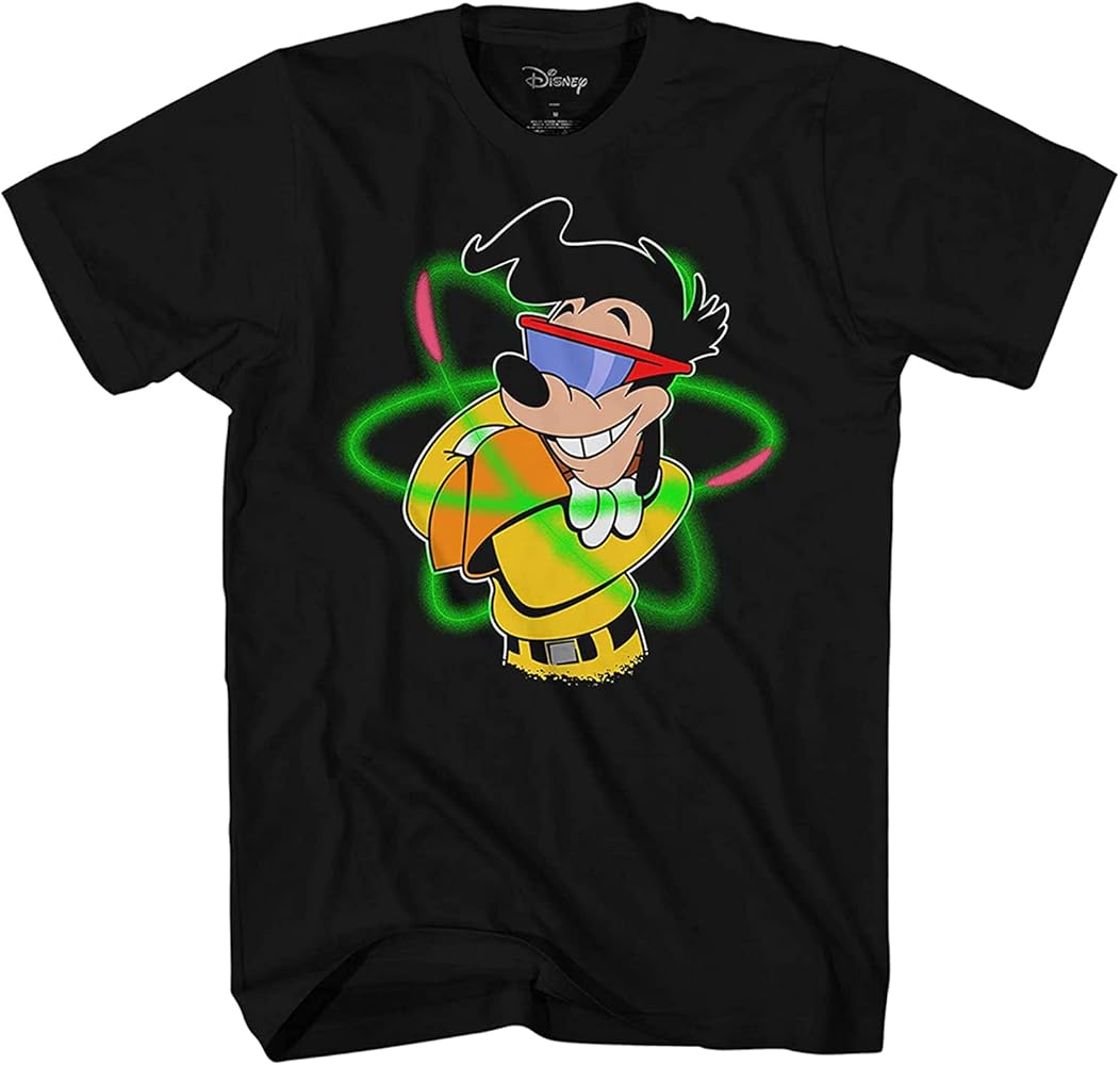 Amazon | Disney Mens Powerline Goofy Shirt - A Goofy Movie