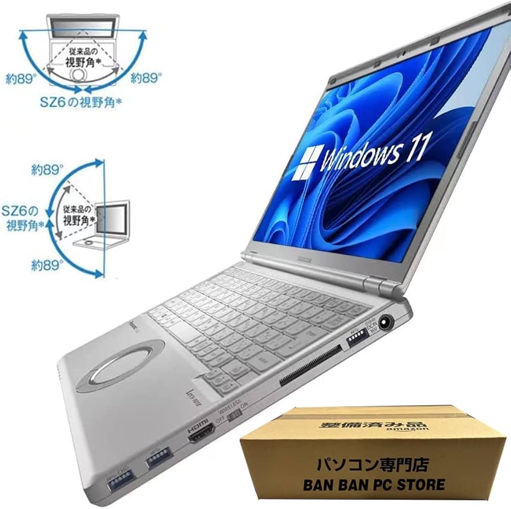 JC03172 パナソニック 440時間 レッツノート CF-SZ5 Win11 綺麗 極美品