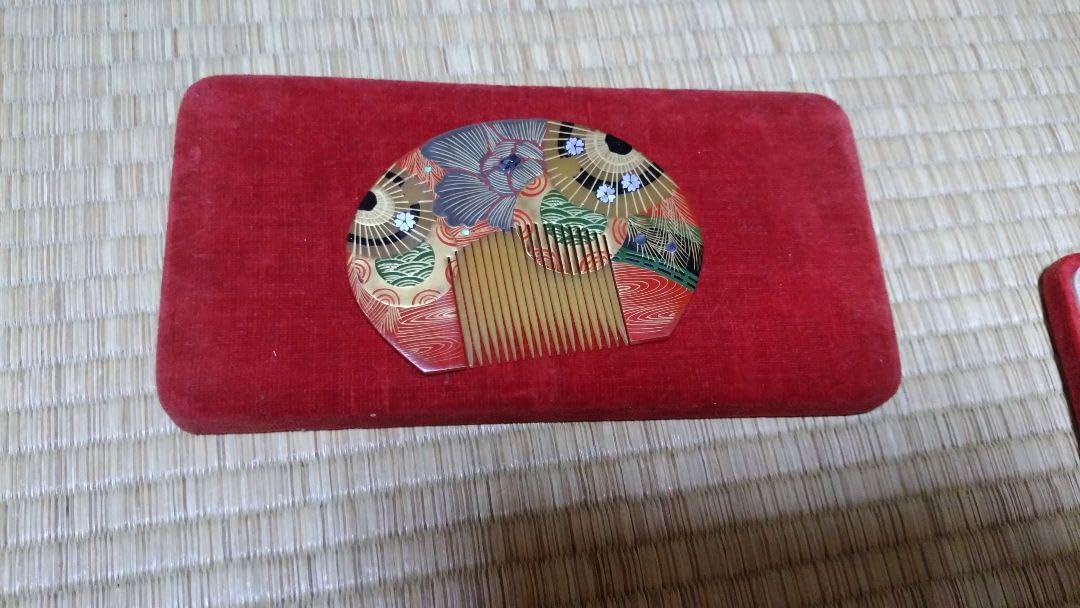 和風デザイン 漆器 かんざしセット まえじゅう漆器 漆芸かんざし 京雅