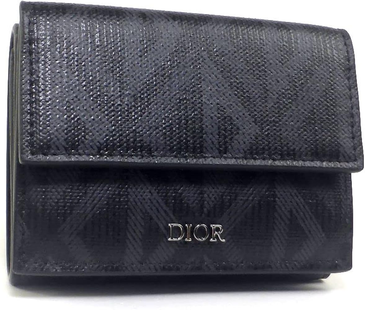Amazon.co.jp: [Dior] [クリスチャンディオール] 三つ折り財布