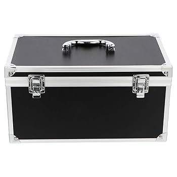 アルミ 工具箱 ブラック 大型160L 123cm×39cm×39cm ショップ アルミ