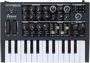 Amazon.co.jp: ARTURIA キーボード シンセサイザー MICROBRUTE 25鍵