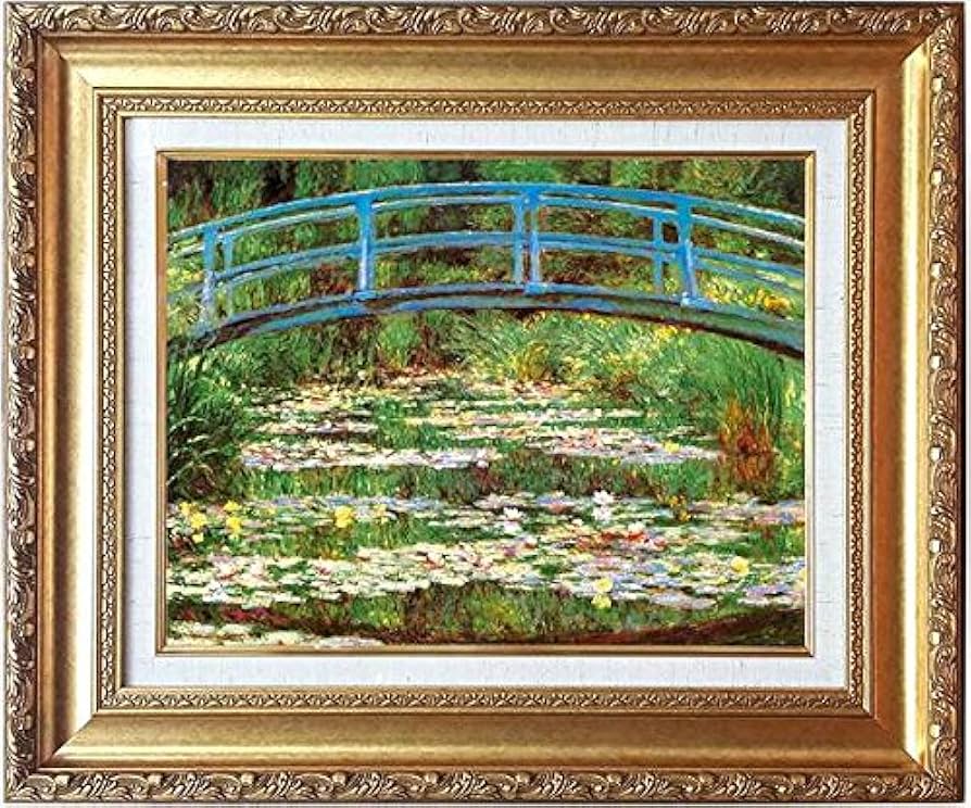 油絵 専用 おだやかな睡蓮の池 油絵 専用 おだやかな睡蓮の池 油絵