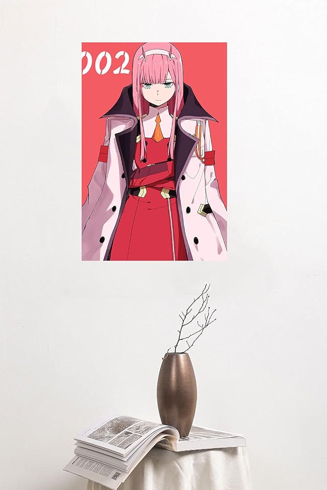 ゼロツー 色紙イラスト DARLING in the FRANXX Darling in the franxx