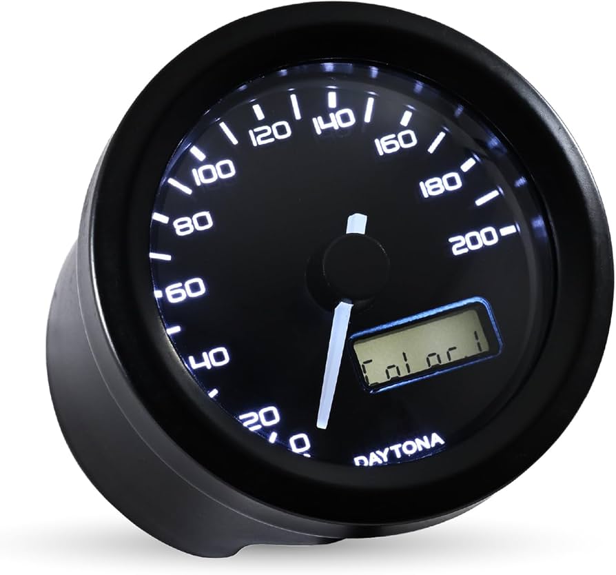 Amazon | デイトナ(Daytona) バイク スピードメーター 電気式 電圧計