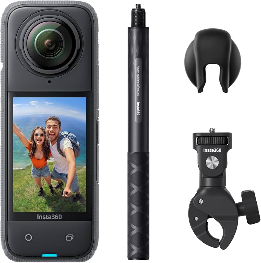 Amazon.com : Insta360 X4 Motorcycle Bundle- 8K Waterproof 360