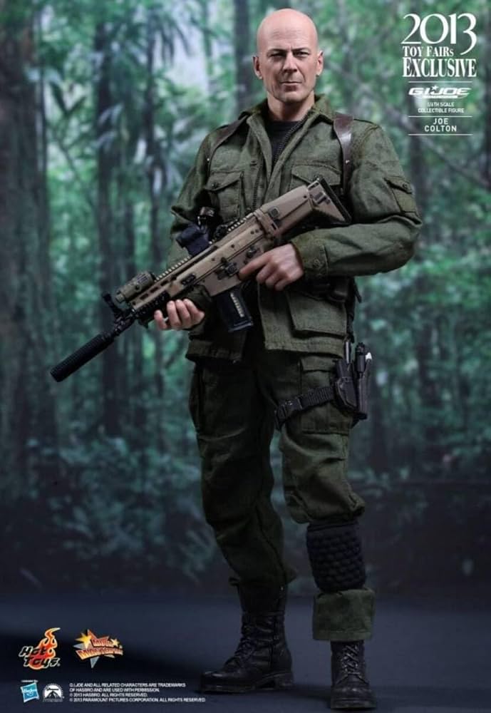 Amazon | 1/6 ホットトイズ GIジョー ブルース ウィリス アクション