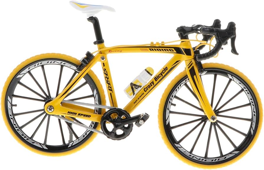 Amazon | PEWETE 全12カラー 1/10スケール 自転車玩具 ダイキャスト