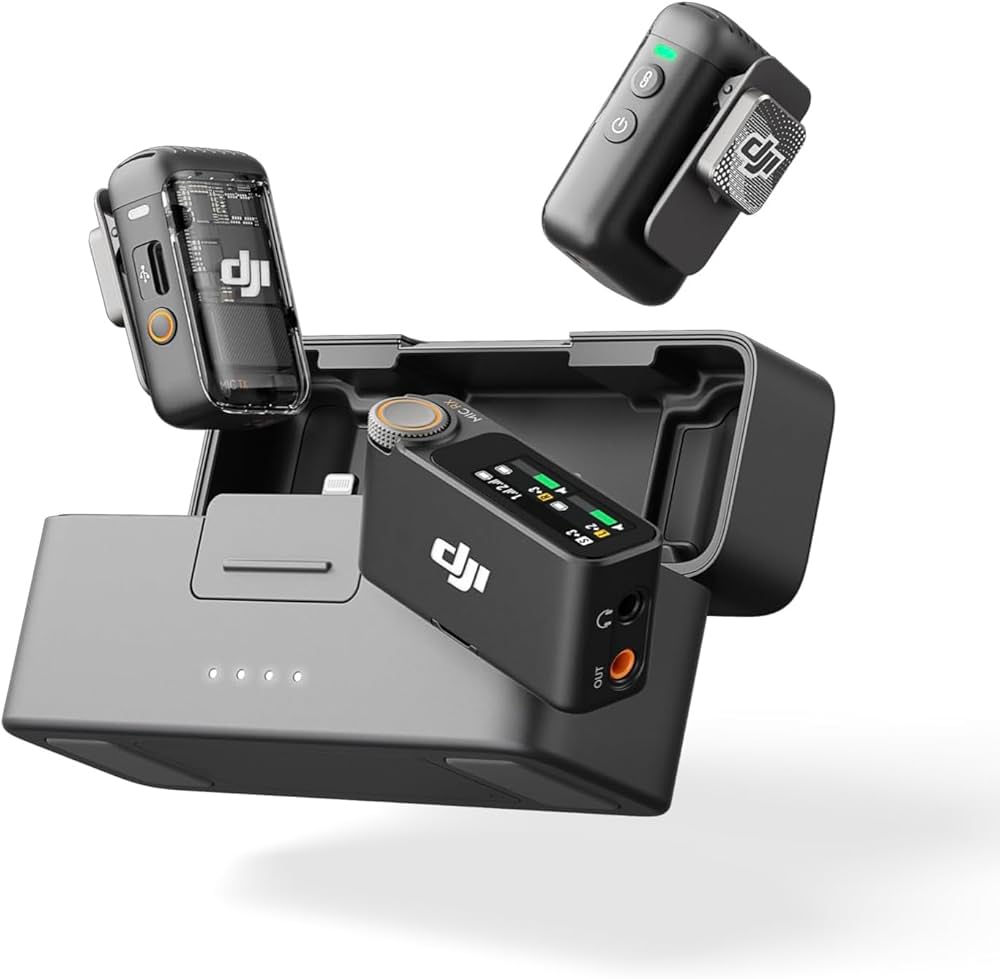 DJI Mic 2 トランスミッター 美品 アクセサリー付き Amazon.co.jp: DJI