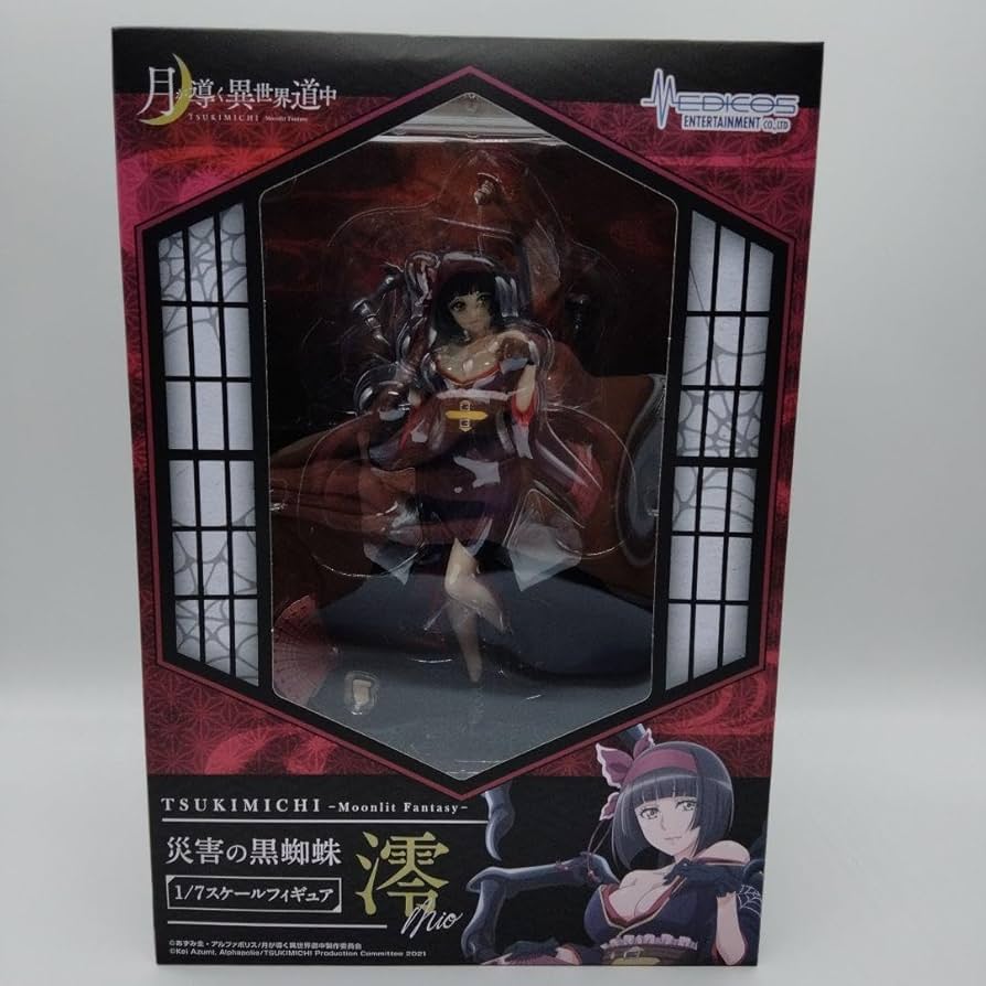 Amazon.co.jp: 月が導く異世界道中 災害の黒蜘蛛 澪 1 7 完成品