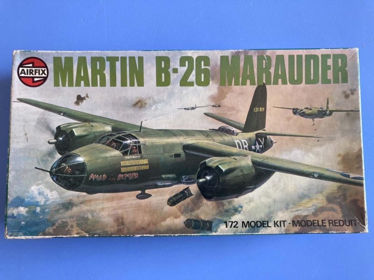 激レア マーチン B-26 マローダー 1/72 エアフィックス プラモデル