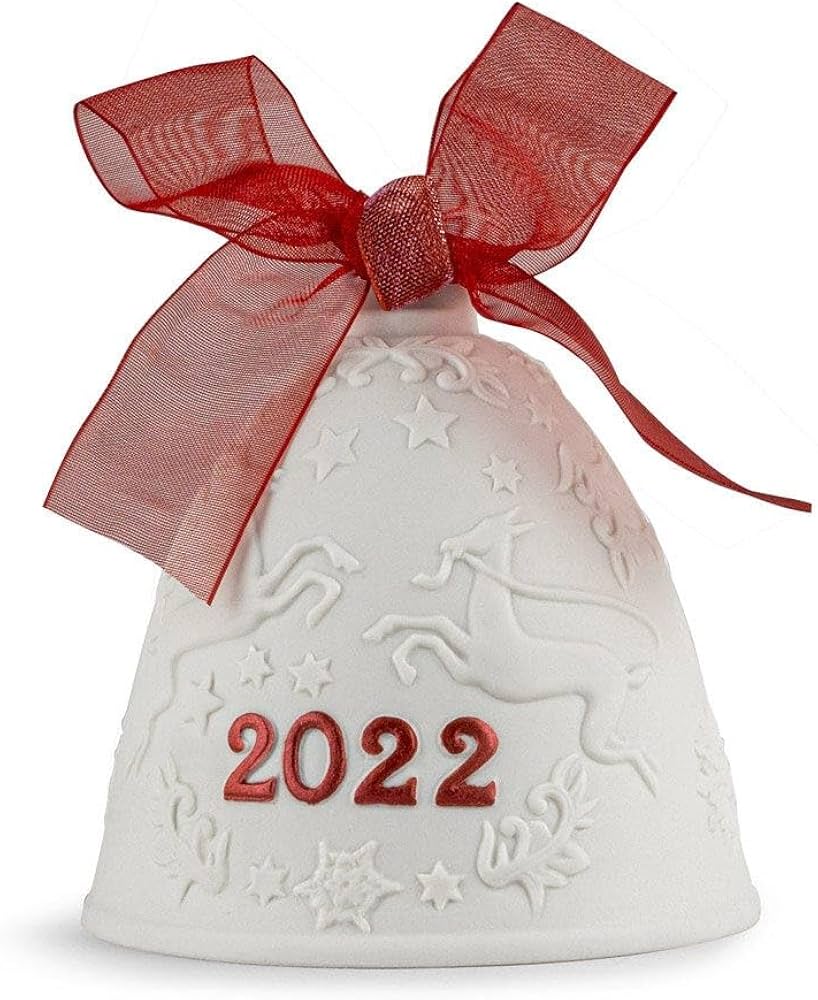 Amazon.co.jp: リヤドロ (LLADRÓ)2022年イヤーベル(Re-Deco Red