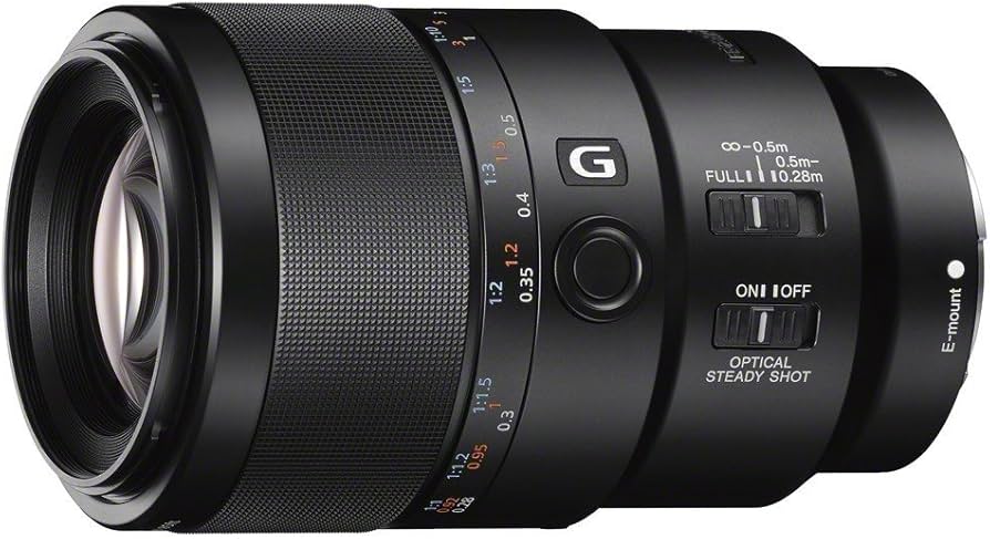 Amazon.com : Sony SEL90M28G FE 90mm f/2.8-22 Macro G OSS Lens for
