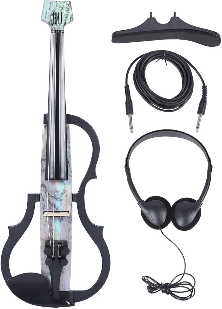 極美品】サイレント エレキ バイオリン HVPV-30 ヘッドホン付き 極美品