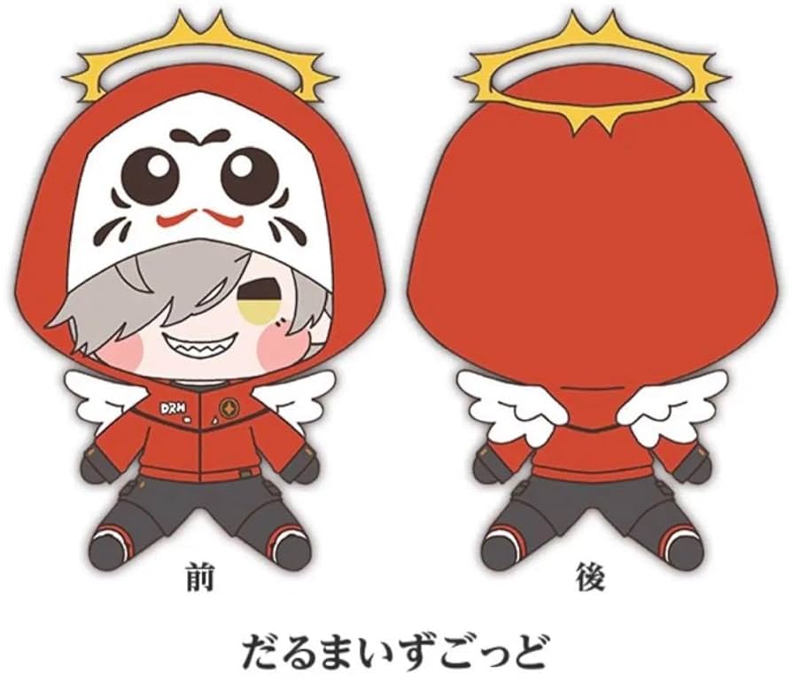Crazy Raccoonランダム缶バッジ だるまいずごっど じゃすぱー、だるま