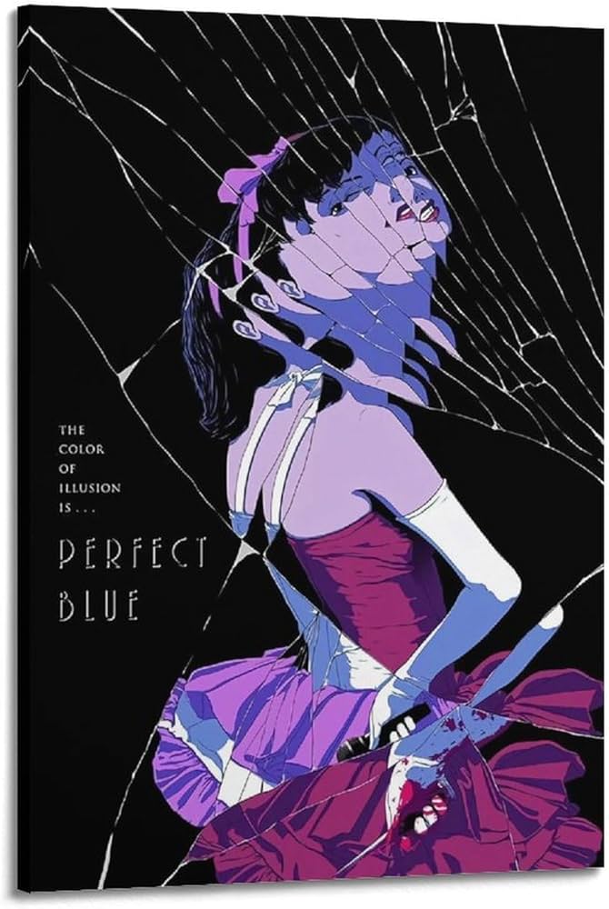 ポスター パーフェクトブルー 今敏 アニメ perfect blue rex Amazon.co