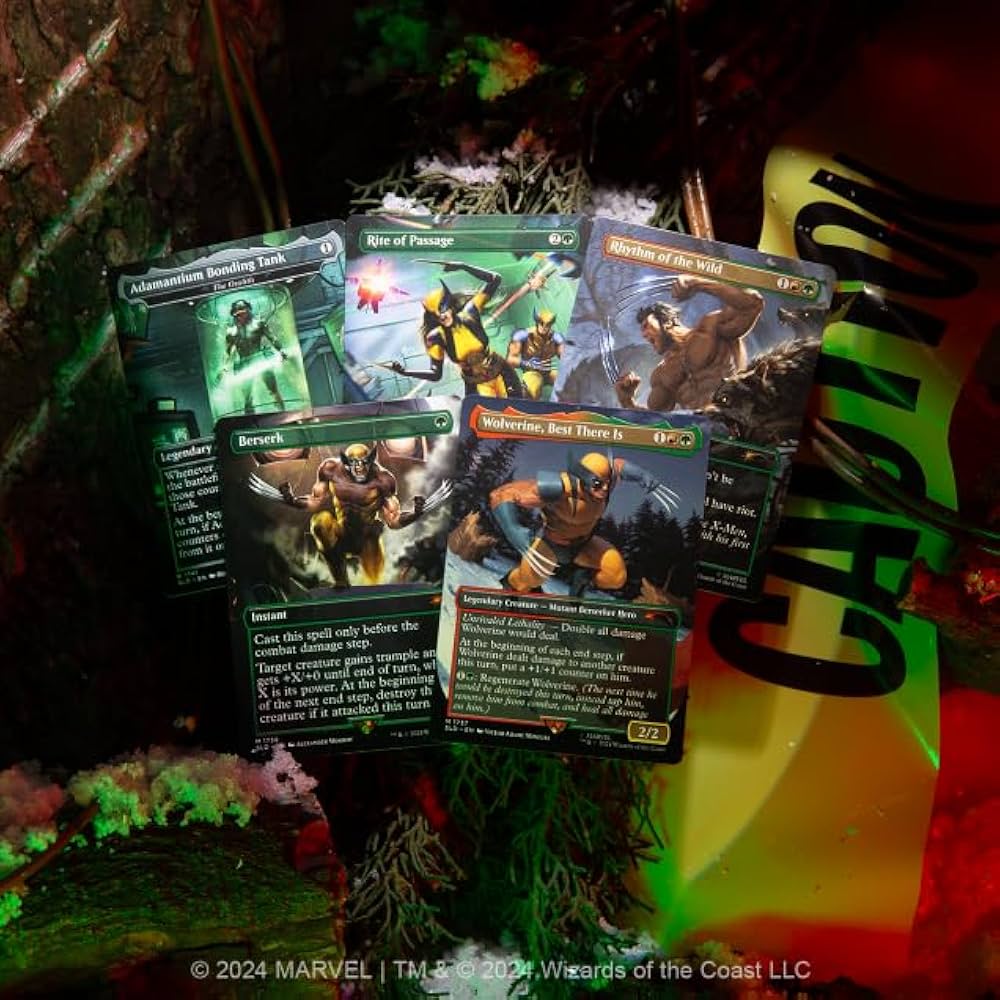 Amazon.com: Secret Lair x Marvel's Wolverine Foil Edition : Toys