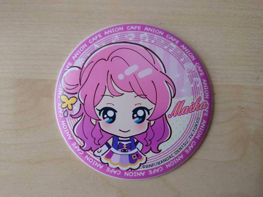 アイカツ フレンズ アニON 限定 マグバッジ 白百合さくや 【公式通販】