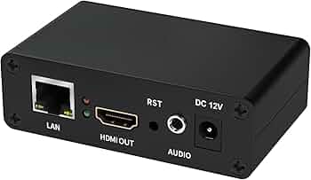 Amazon | Unisheen USB IP - HDMI HDビデオデコーダー - H.265/H.264