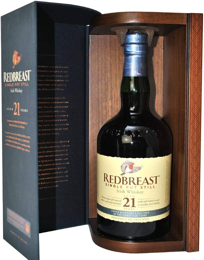 Amazon.co.jp: レッドブレスト 21年 700ml 46度 正規品 : 食品・飲料・お酒