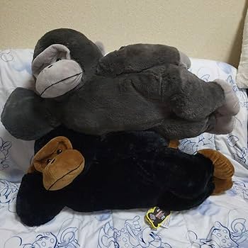 Amazon.co.jp: AMUFUN ウホウホゴリラのゴリくんごろ寝 ゴリくん＆ゴリ