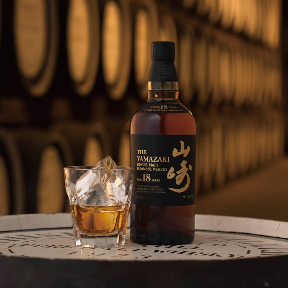 山崎18年700ml オファー 正規品山崎18年シングルモルトウイスキー