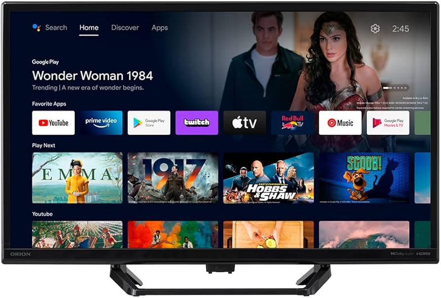 Amazon | オリオン 24V型 ハイビジョン チューナーレス スマートテレビ