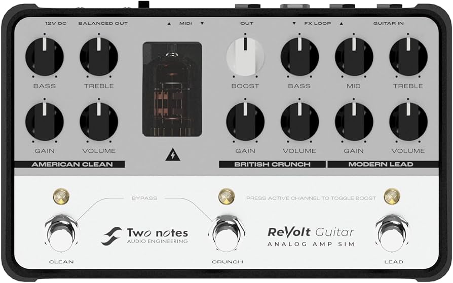 Amazon | Two notes トゥーノーツ ギター用 真空管プリアンプ・DI&