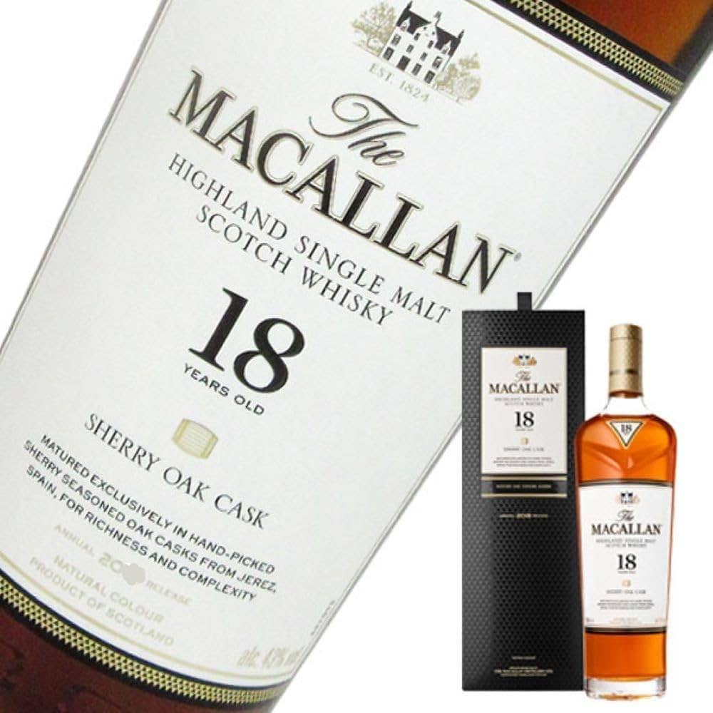 MACALLAN 18年 シングルモルトウイスキー カラーコレクション Amazon