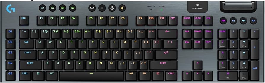Amazon.com: Logitech G915 X Lightspeed Wireless Mechanical Gaming