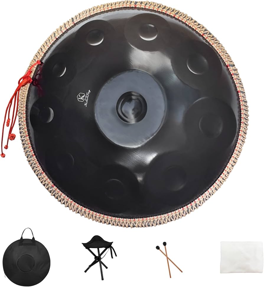 Amazon | ハンドパン 432HZ、10音 22インチ D マイナー ハンド